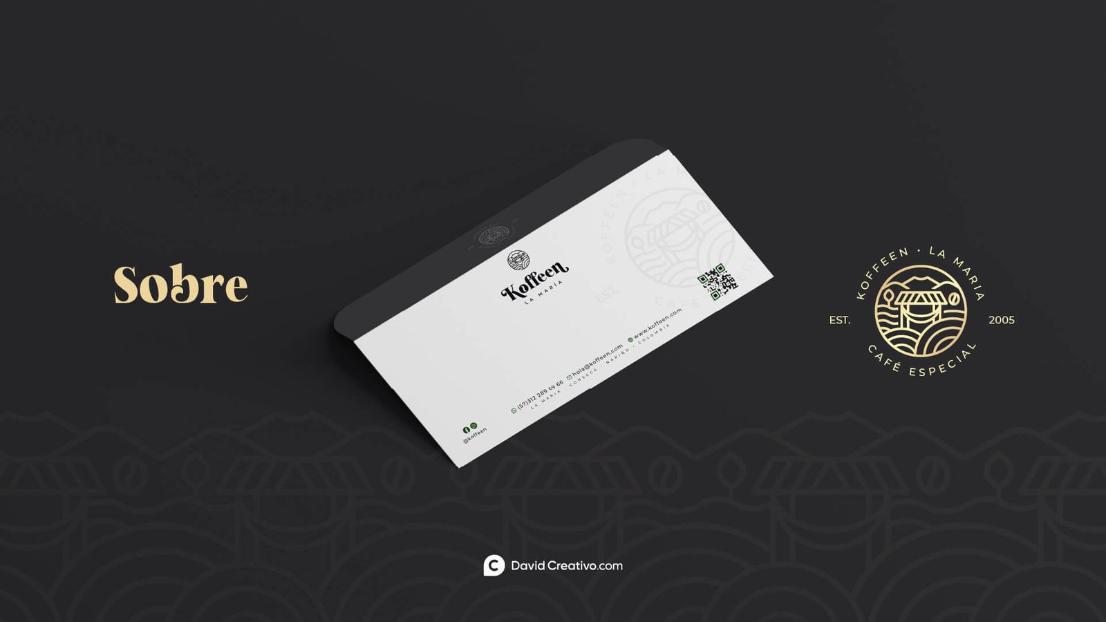 Diseño de Identidad Visual marca de Cafe